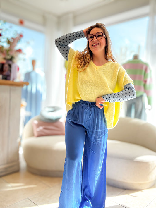 Hélène knit | butter yellow