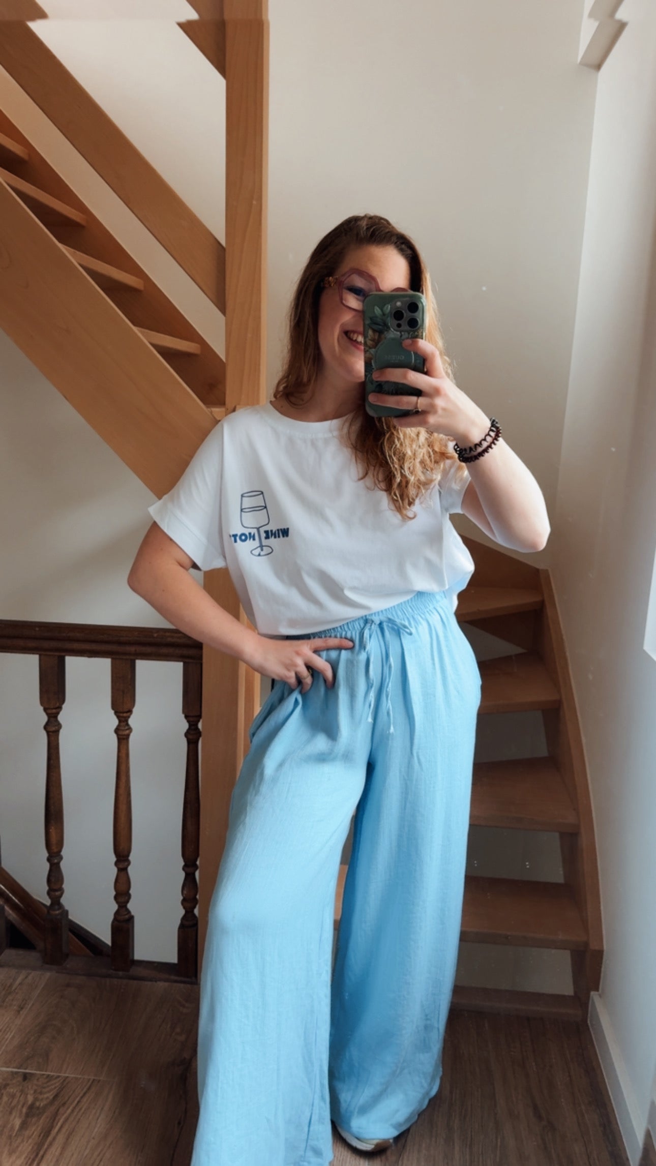Louise pantalon | blauw