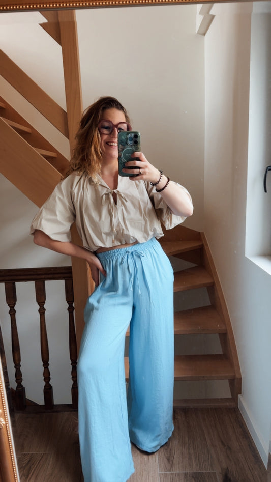 Léa blouse | beige