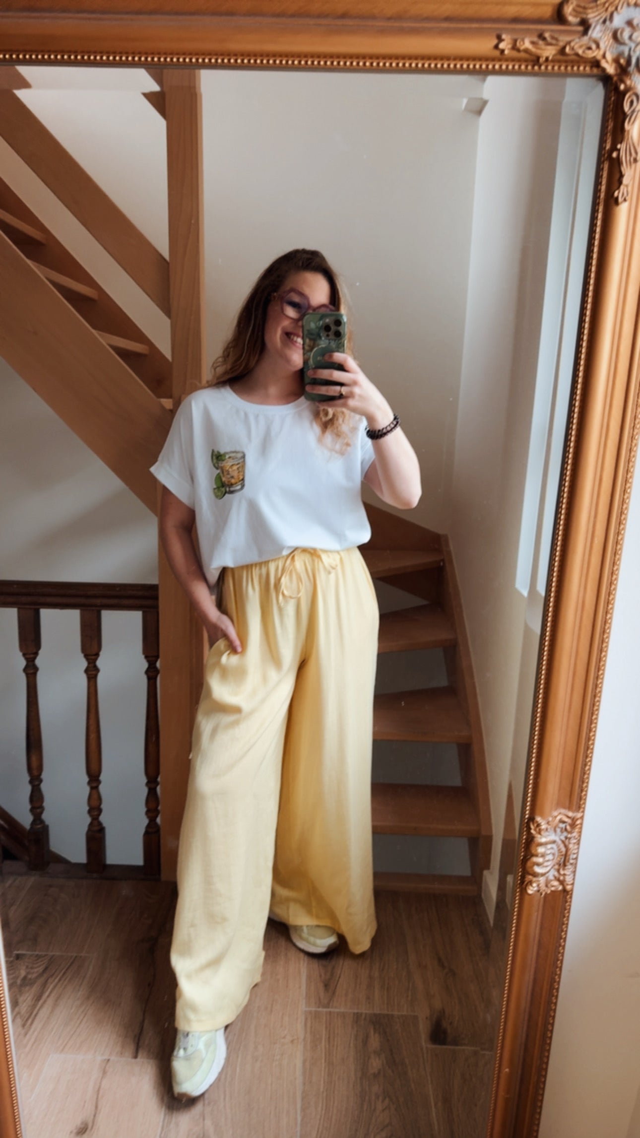 Louise pantalon | geel