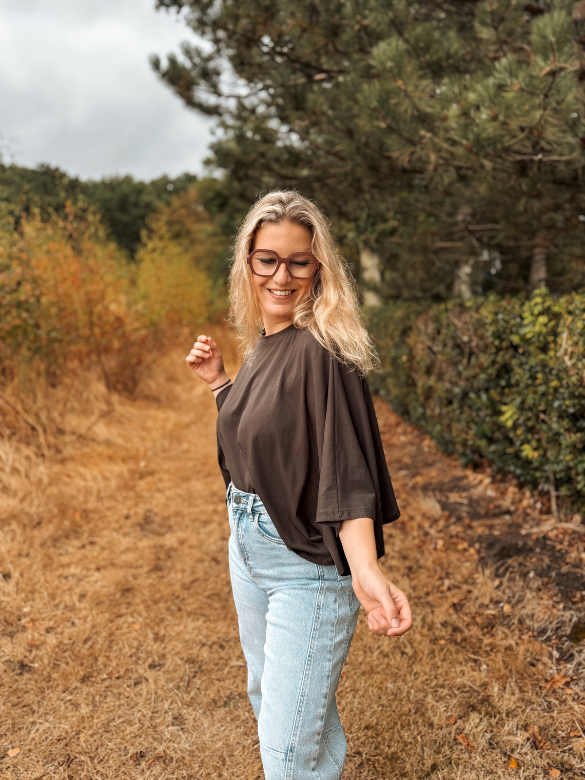 Louisa top | choco