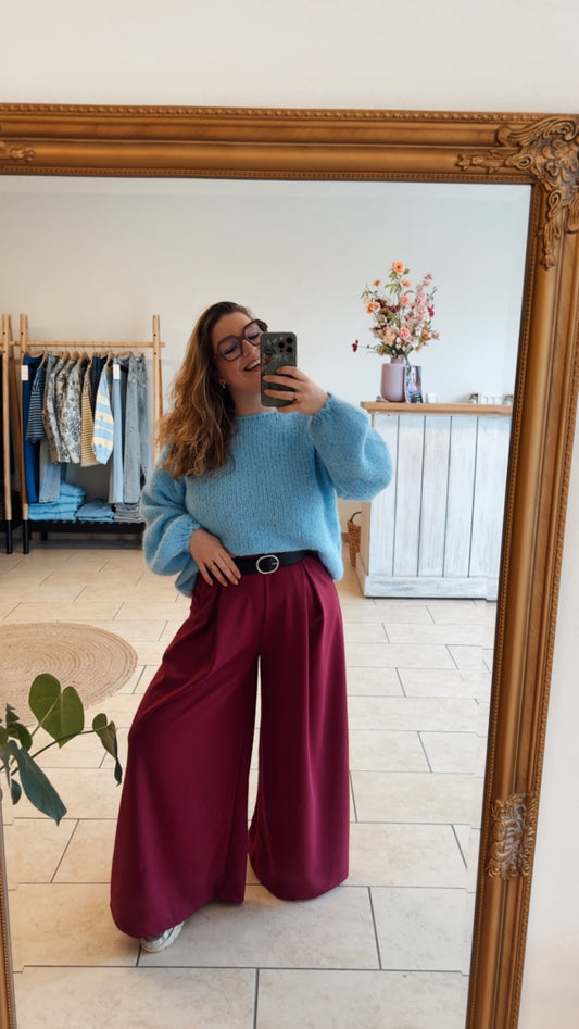 FEEL GOOD BROEK | Cherry