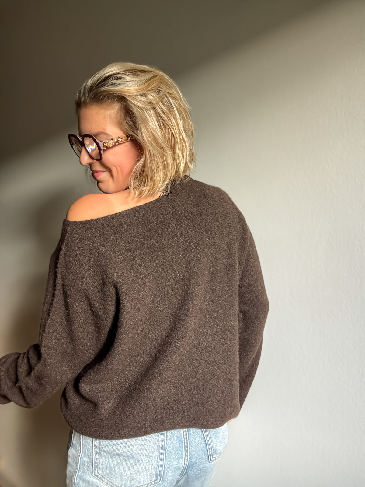 Alba knit | Choco