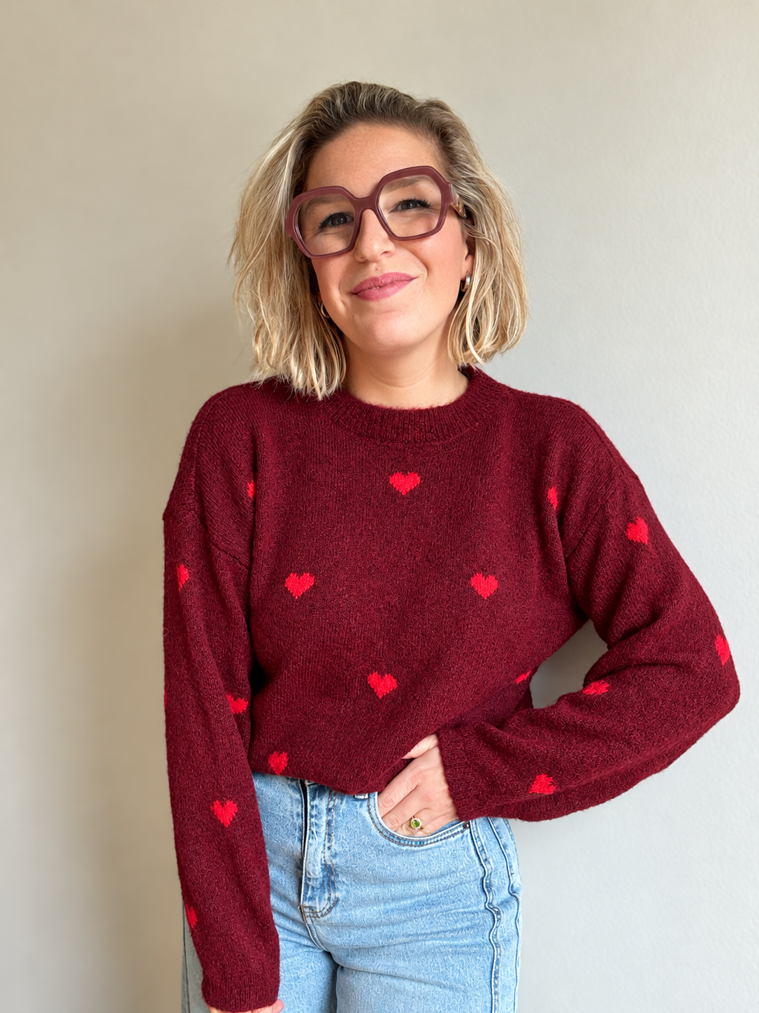 Steffie knit | Bordeaux