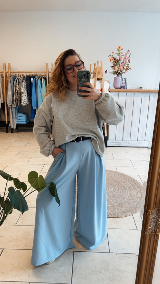 Feel Good Broek | Baby Blauw