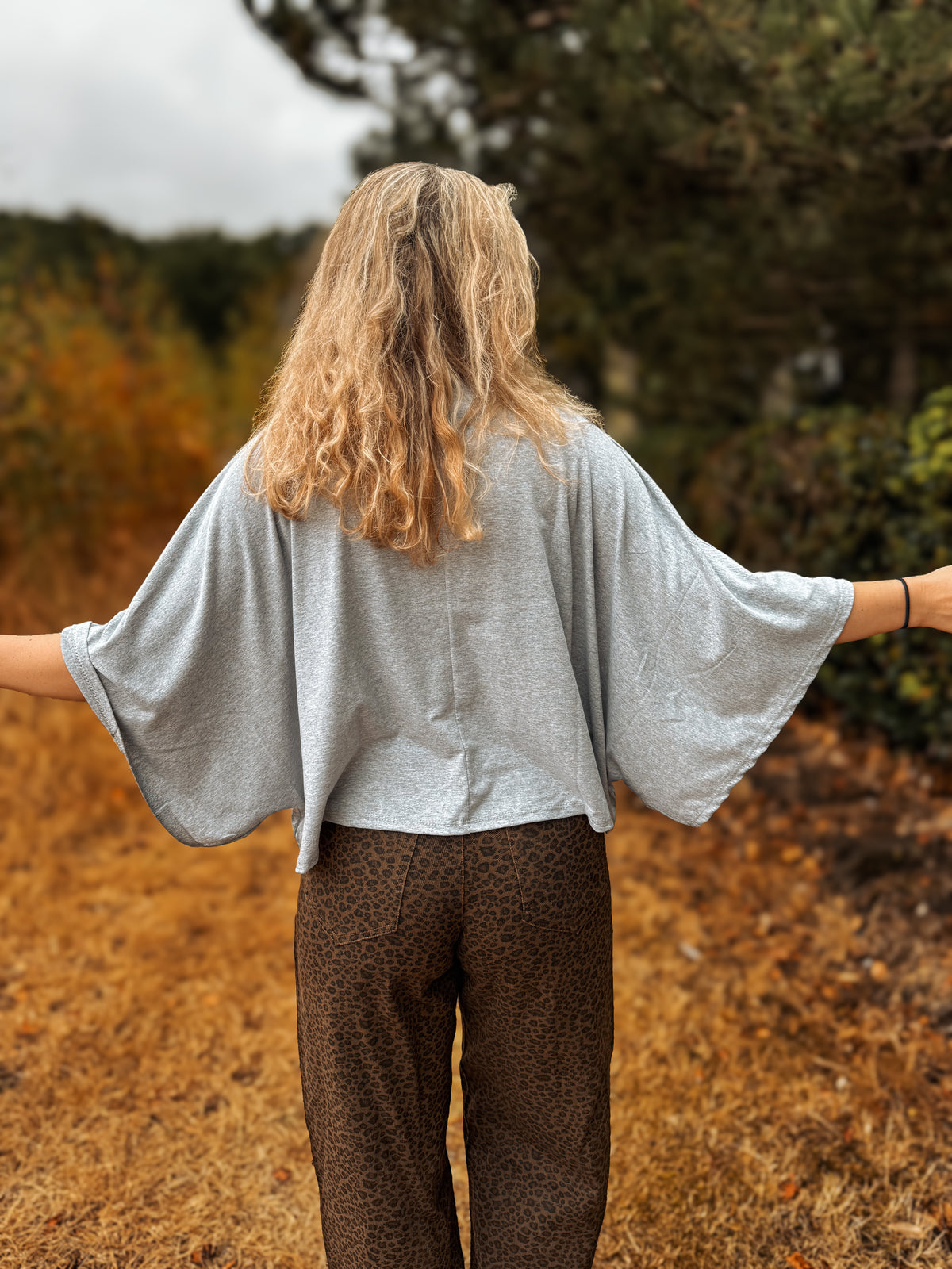 Louisa top | grijs