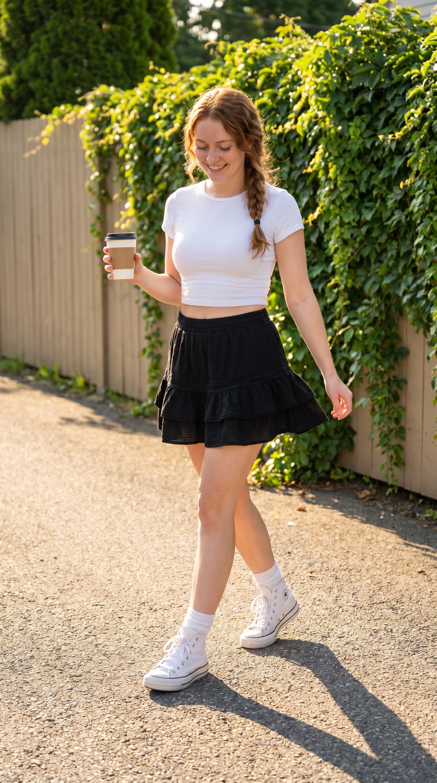 Sanne mini-rokje | zwart