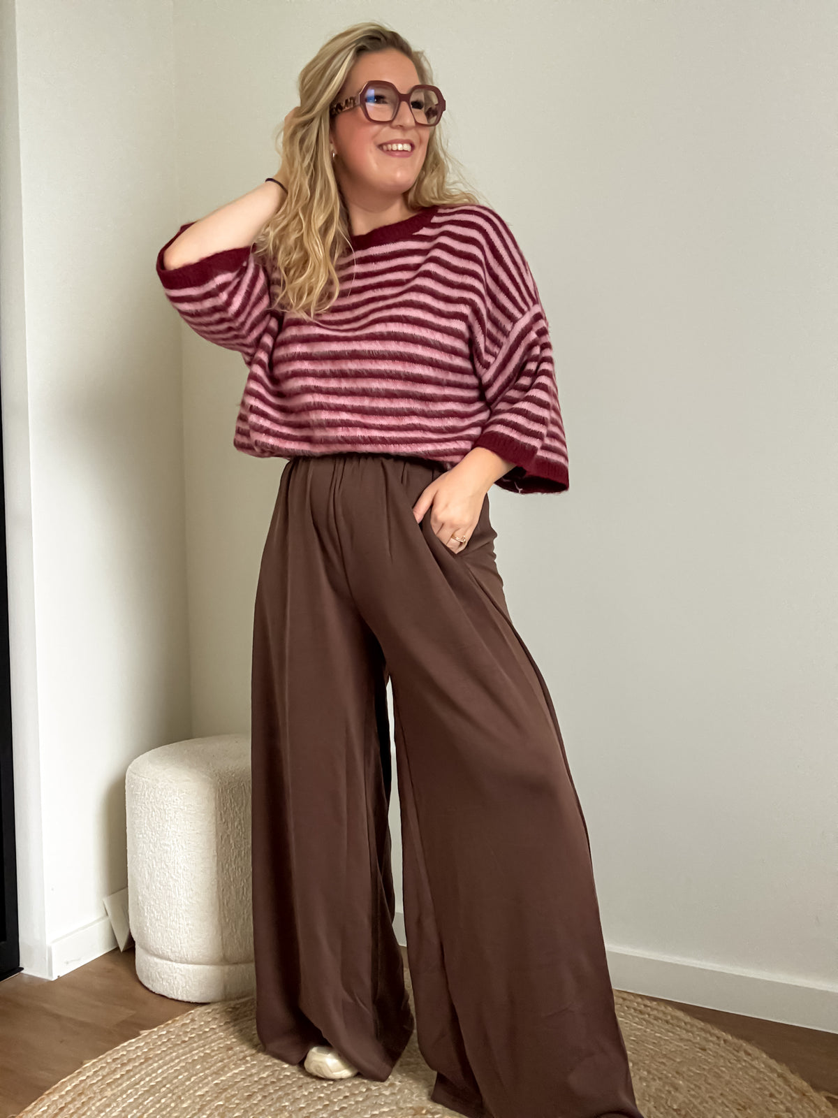Feline pantalon | choco