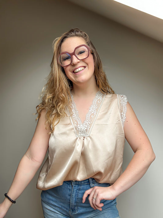 Katrine top | beige