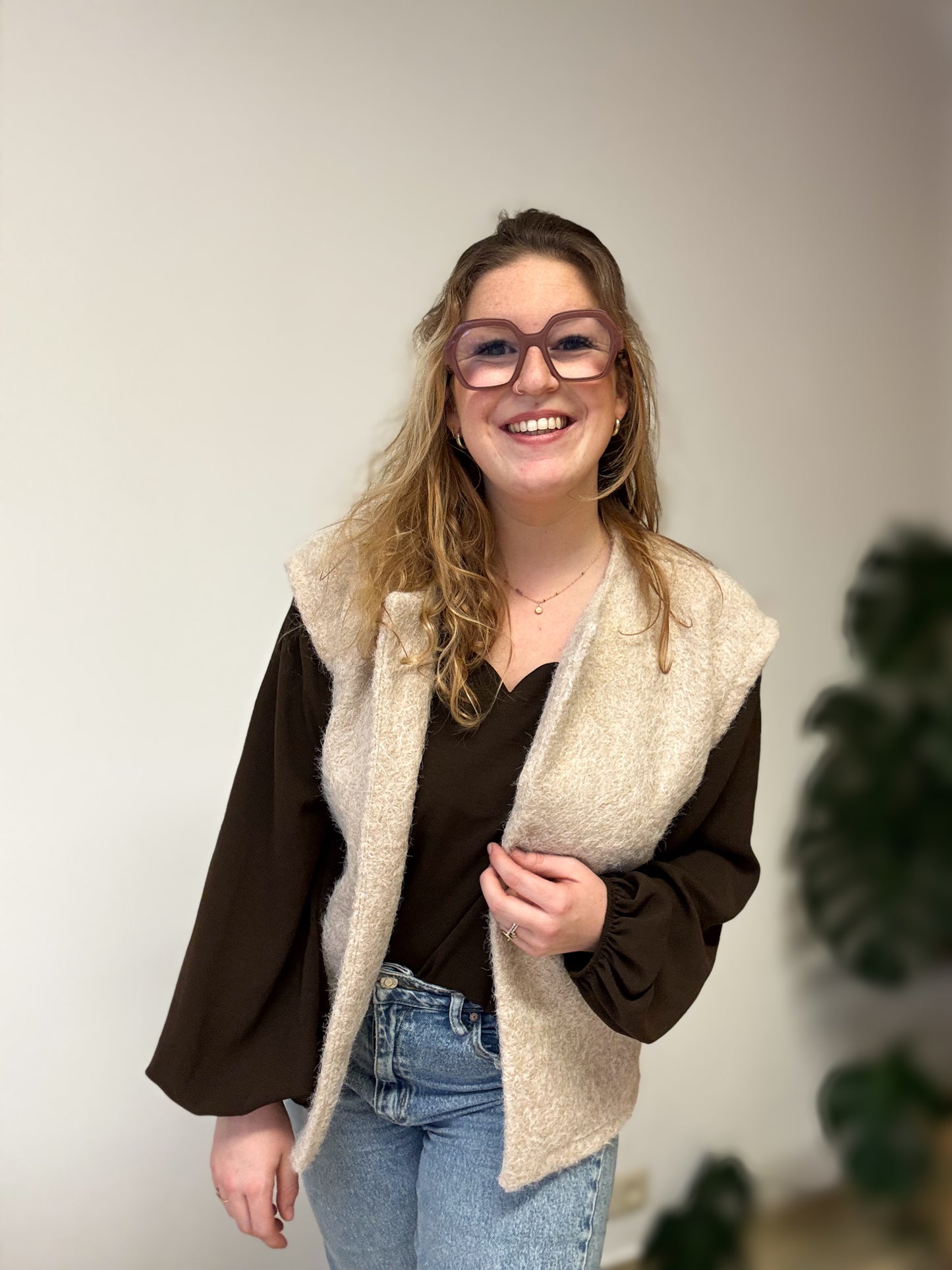 Bliss gilet | Crème