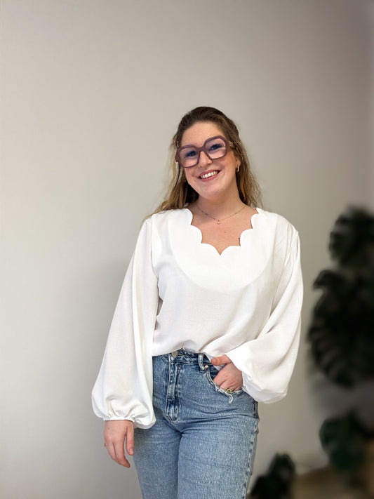 Bloum blouse | white