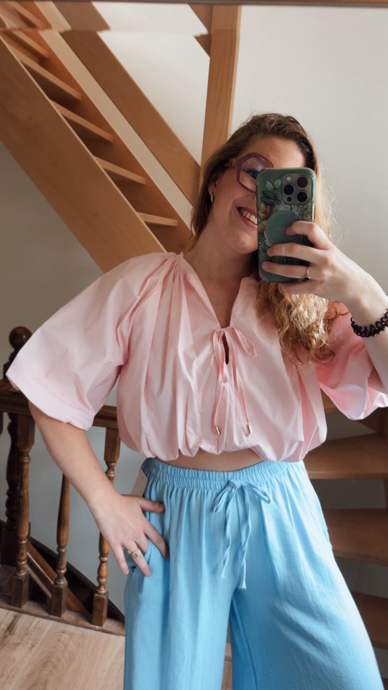 Léa blouse | roze