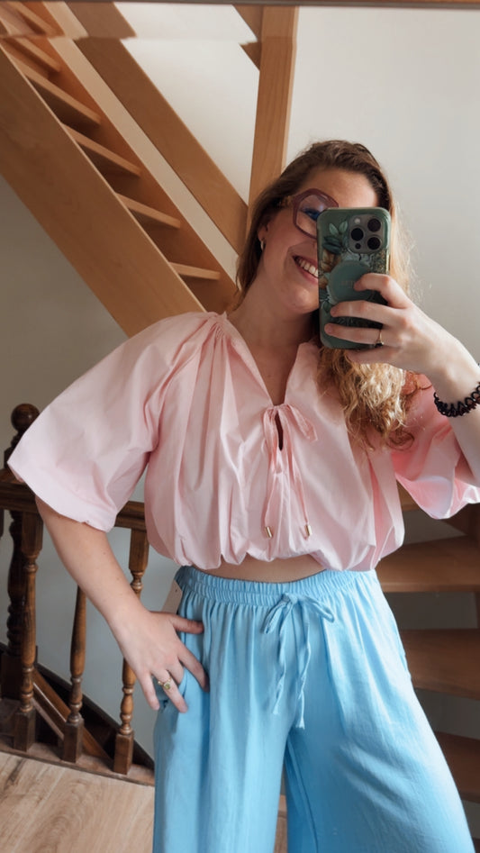 Léa blouse | roze