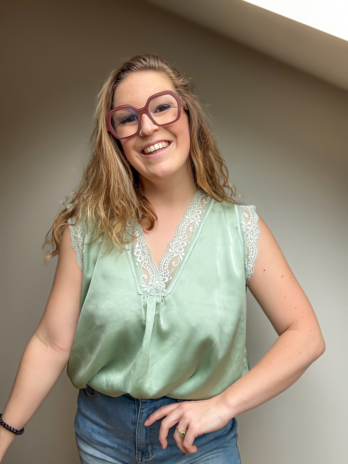 Katrine top | mint