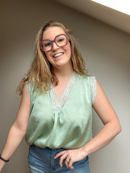 Katrine top | mint