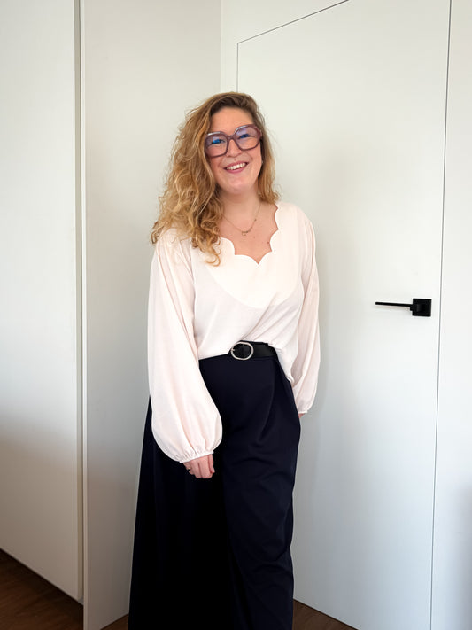 Feel Good Broek | Donker blauw