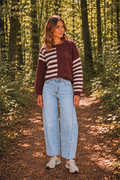Nona knit | Burgundy