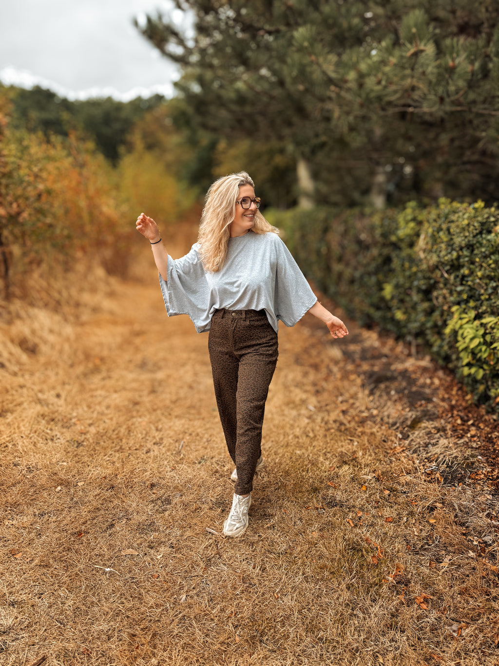 Louisa top | grijs