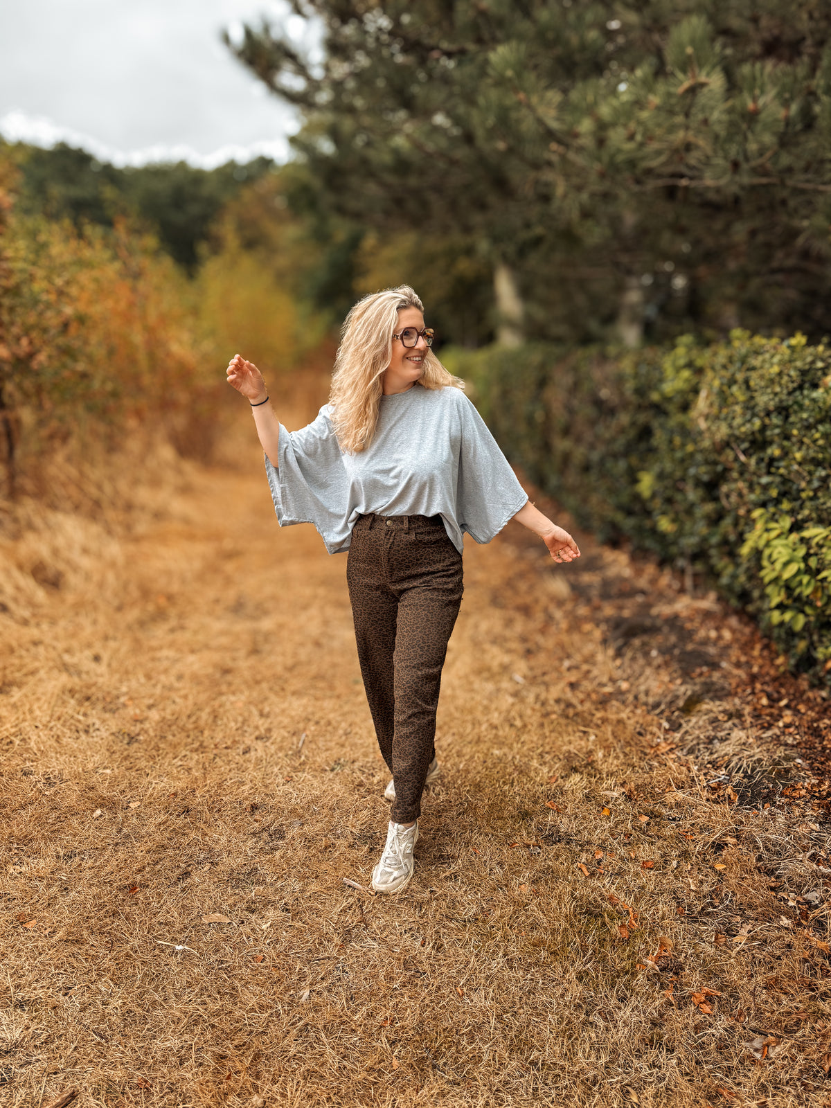 Louisa top | grijs