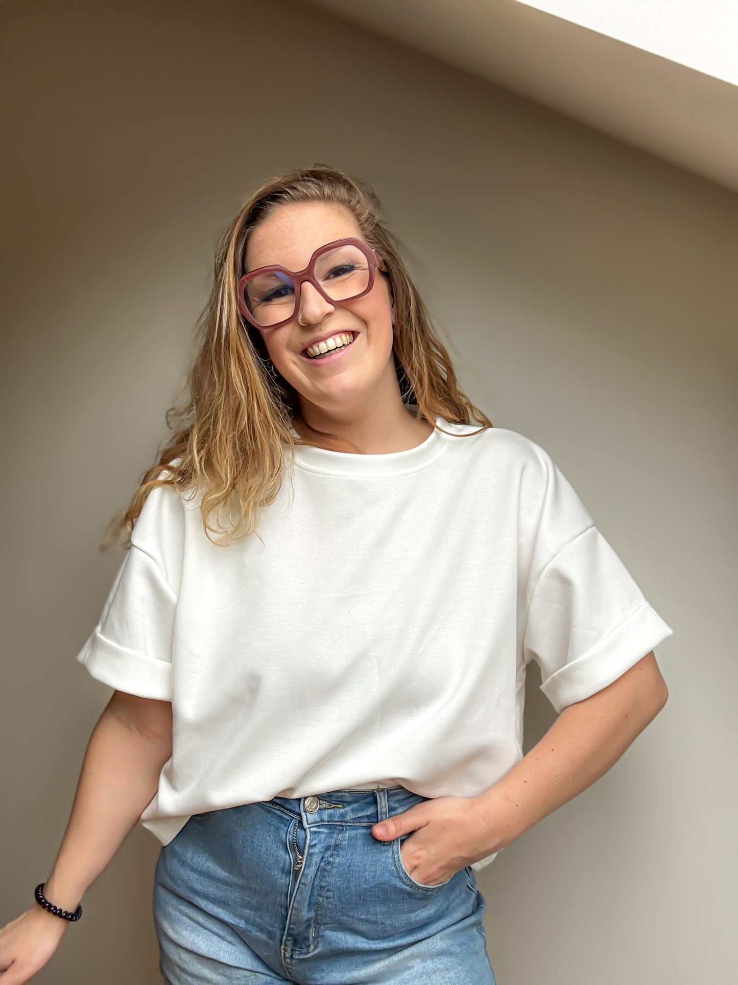 Jolijn top | wit