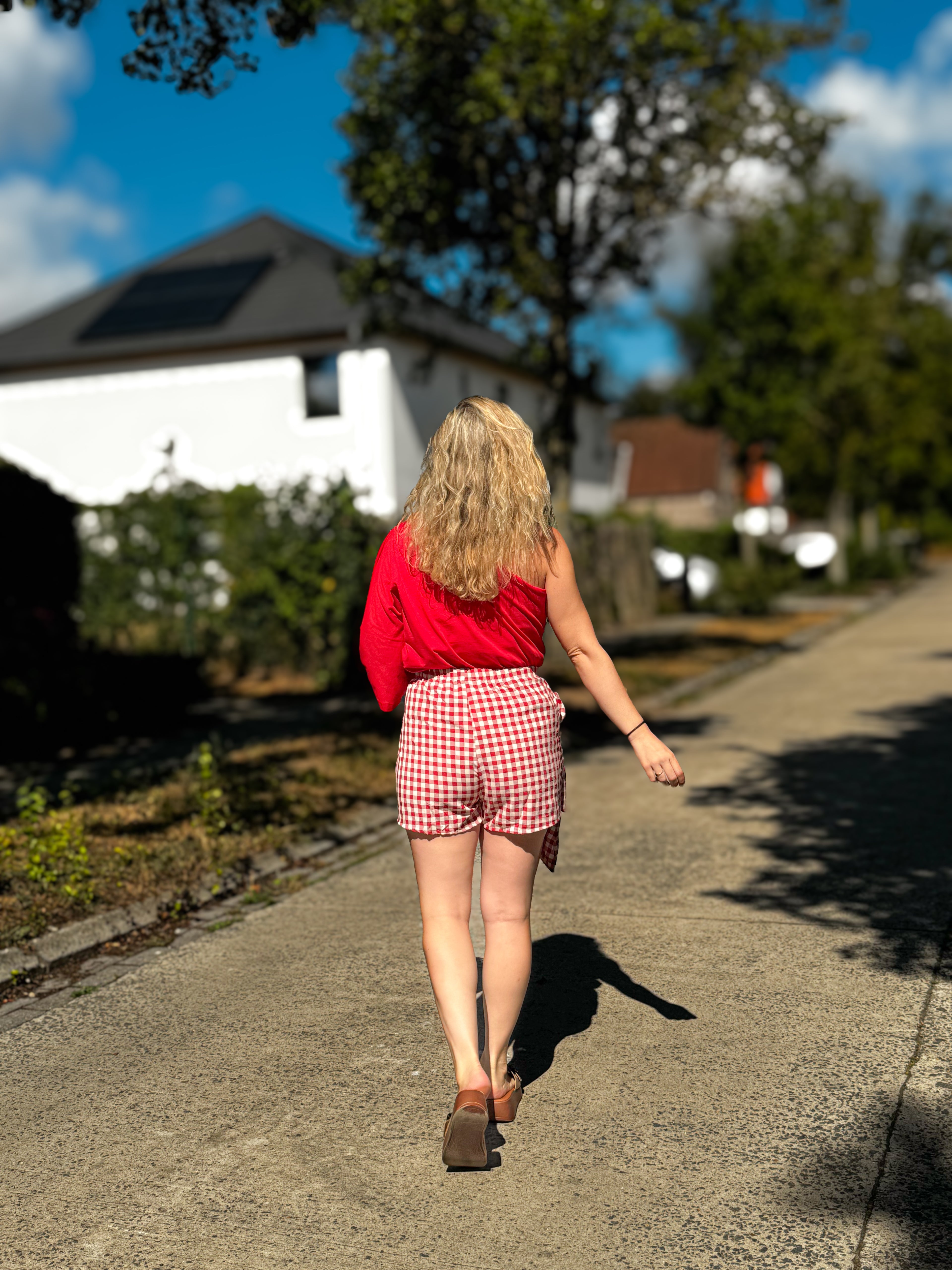 Anna top | rood