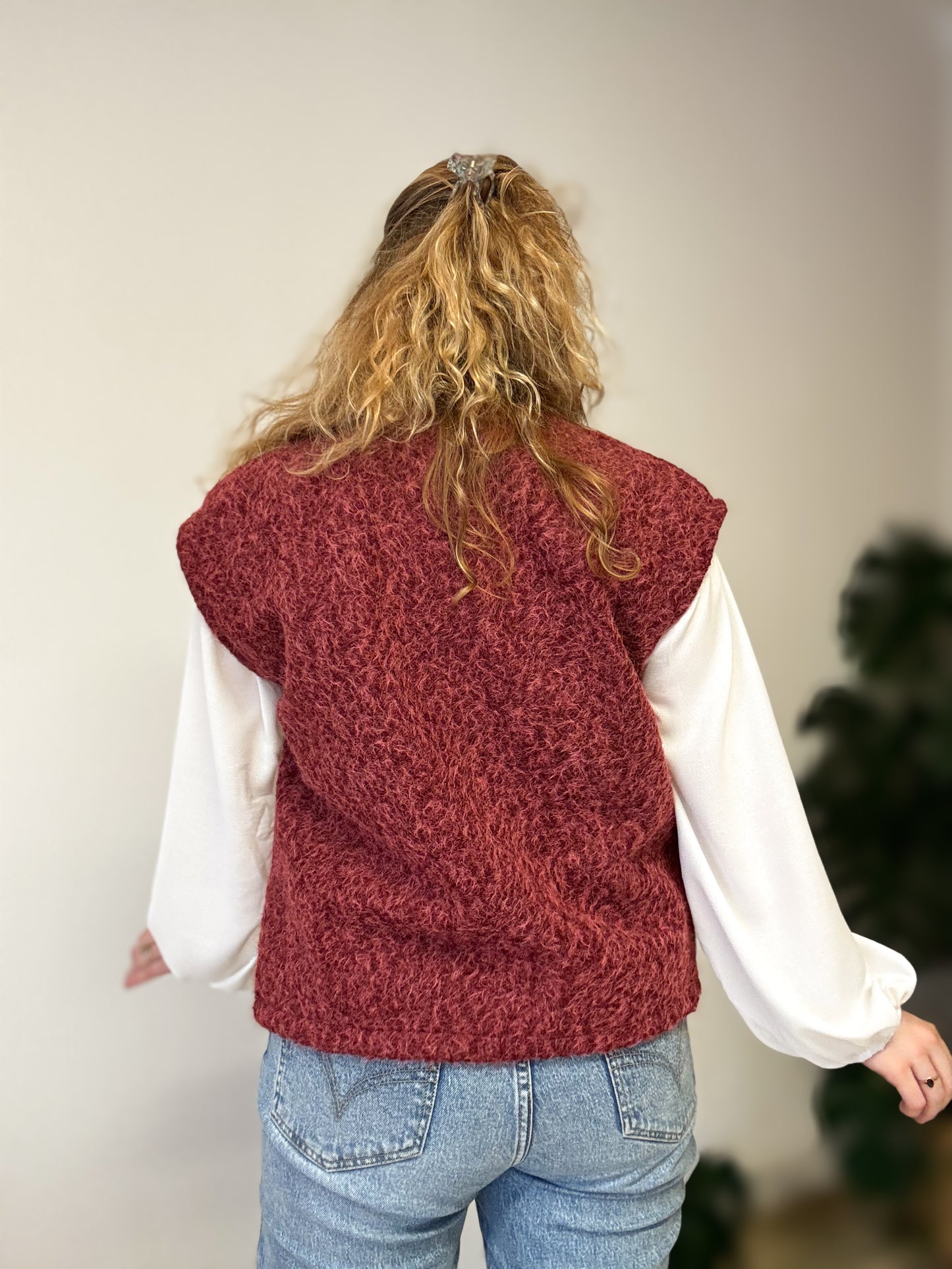 Bliss gilet | Bordeaux