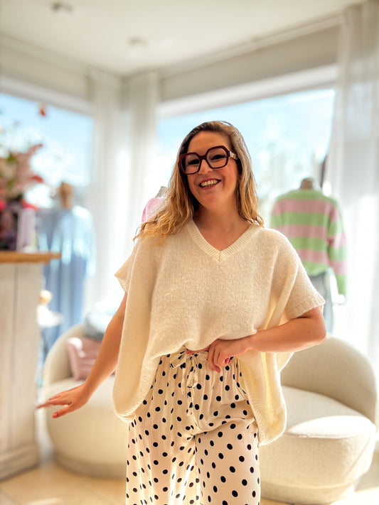 Hélène knit | écru