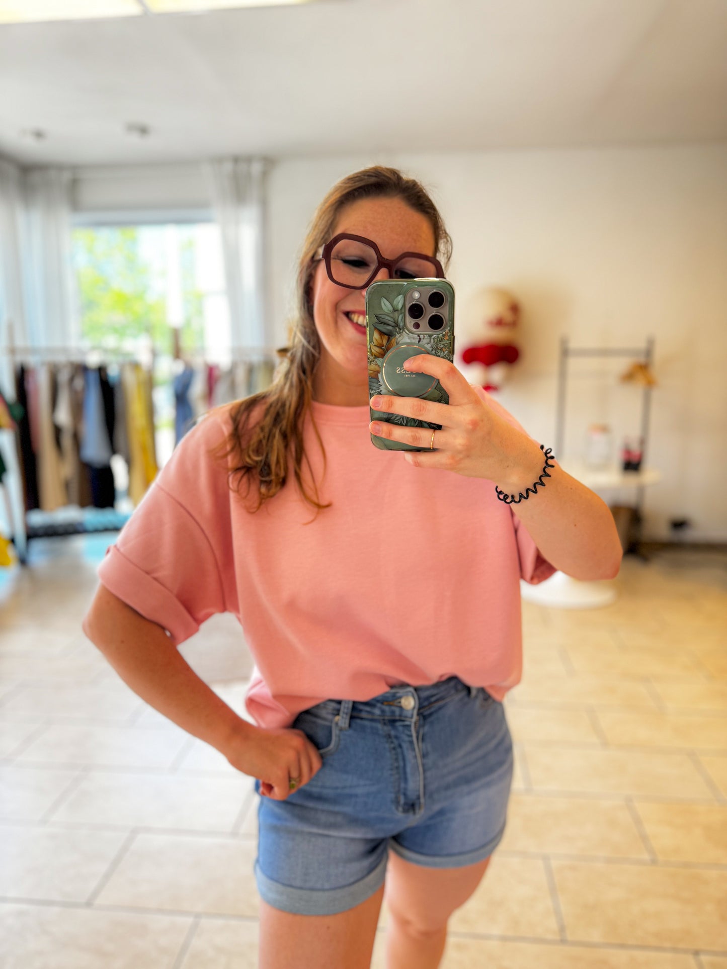 Jolijn top | roze