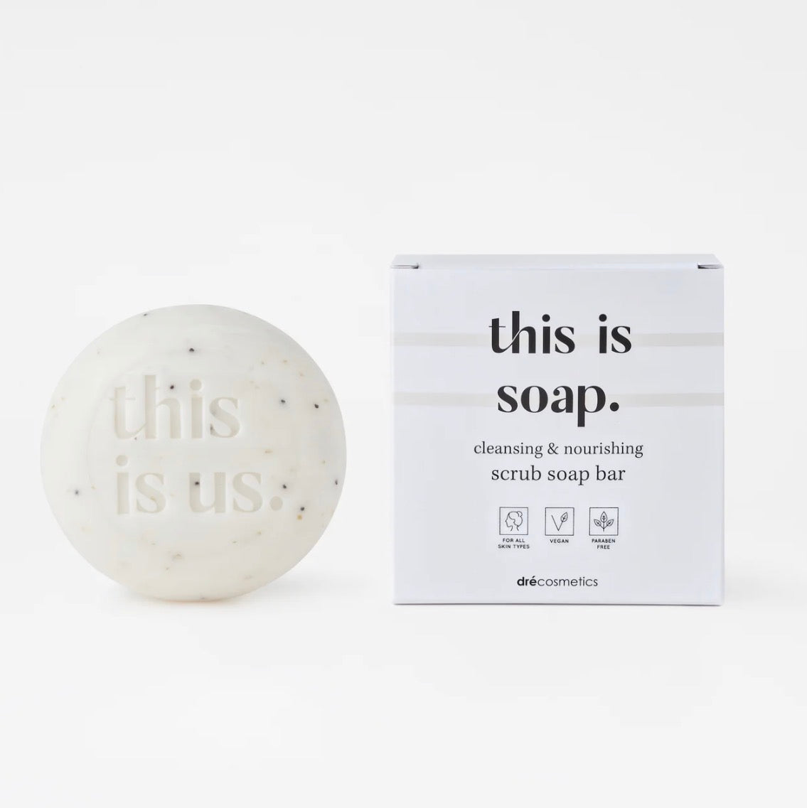 Scrub Soap Bar "this is soap." 125g