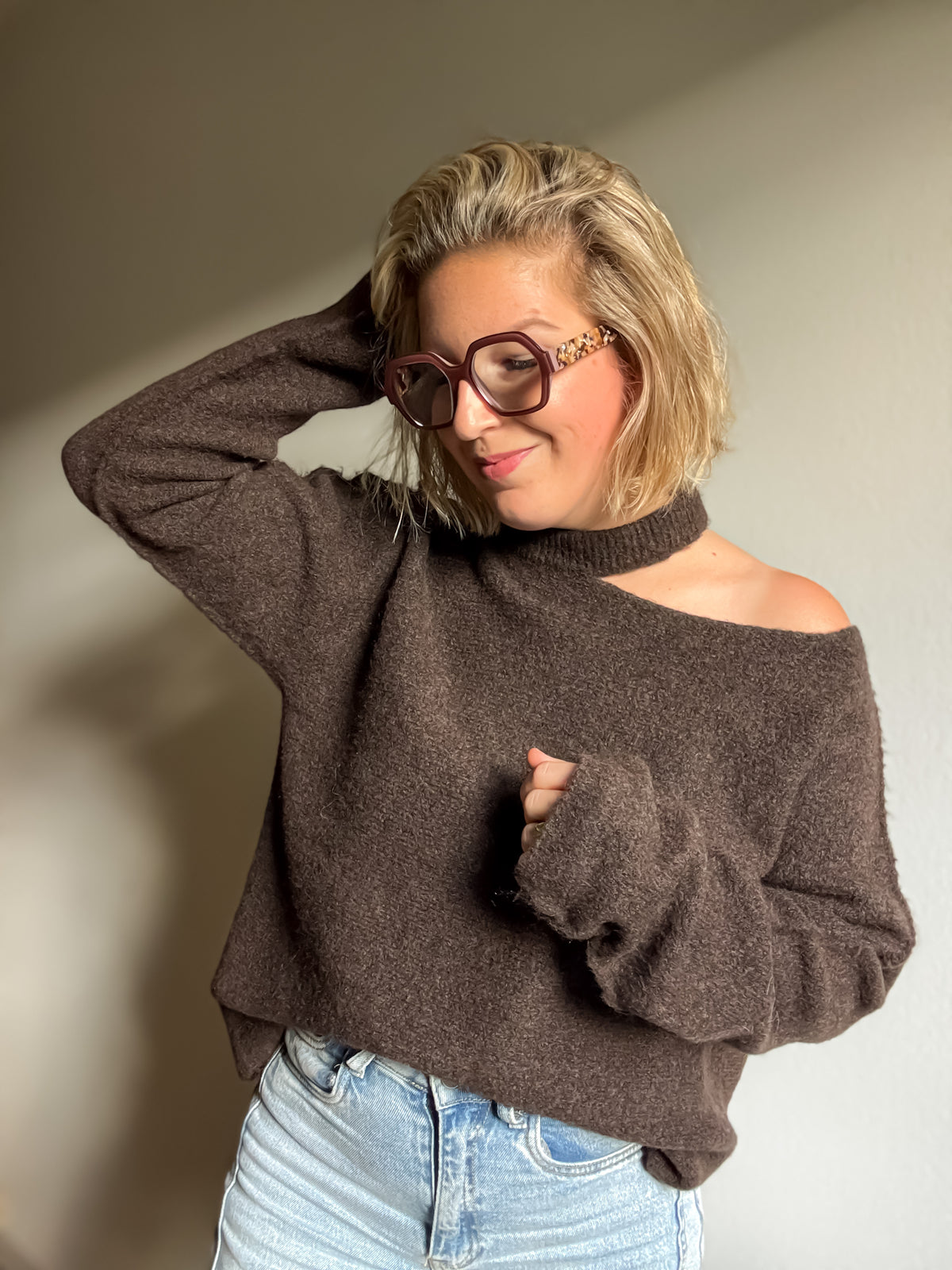Alba knit | Choco