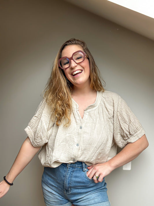 Kato blouse | beige