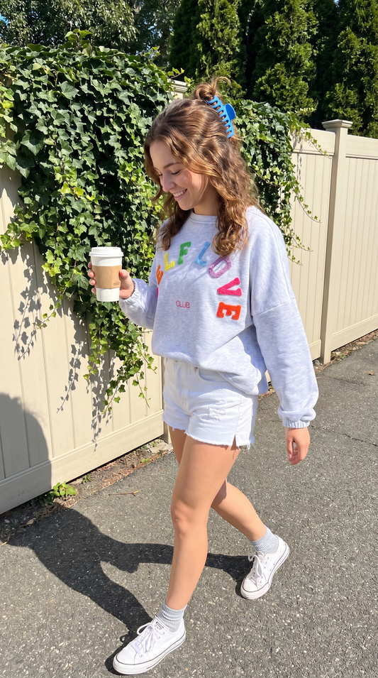 SELF LOVE SWEATER | Multicolor