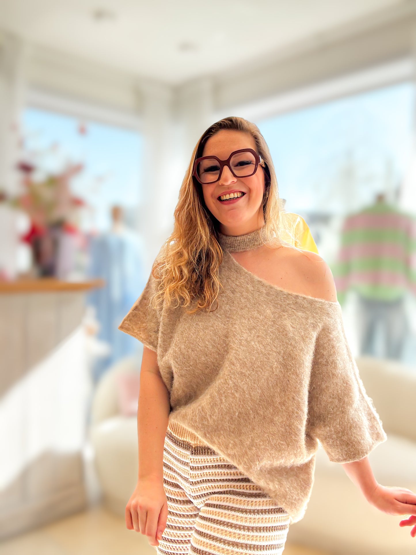 Hella top | taupe