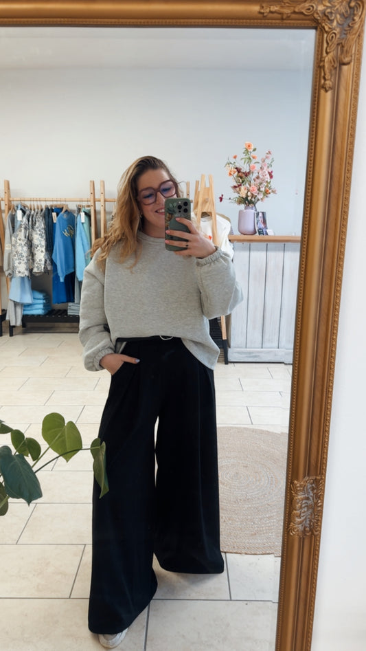 Feel Good Broek | Zwart