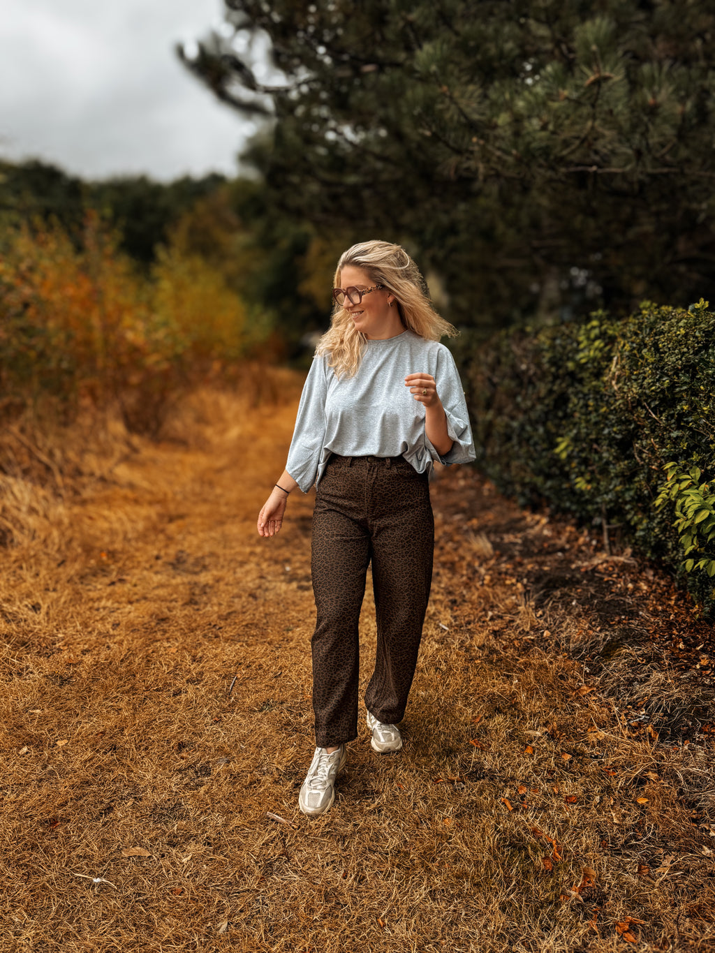 Louisa top | grijs