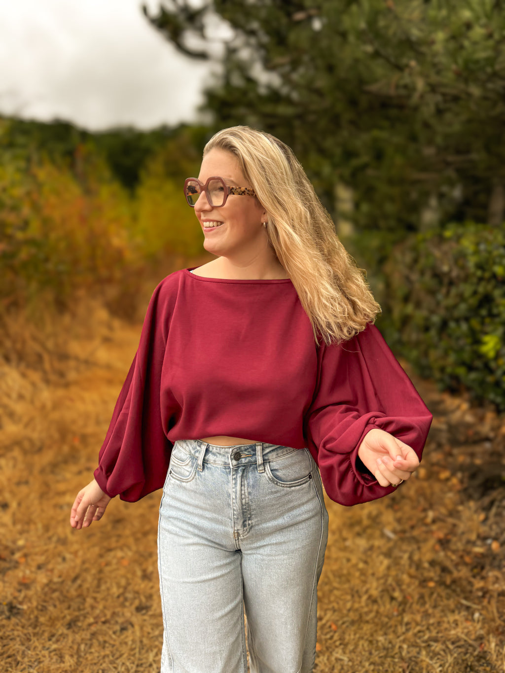 Babette sweater | bordeaux