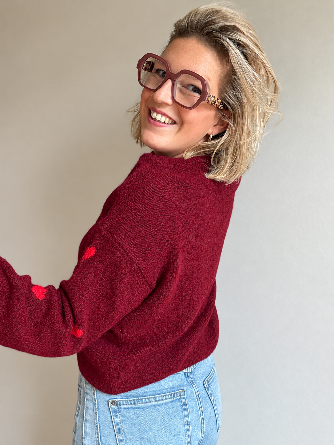 Steffie knit | Bordeaux