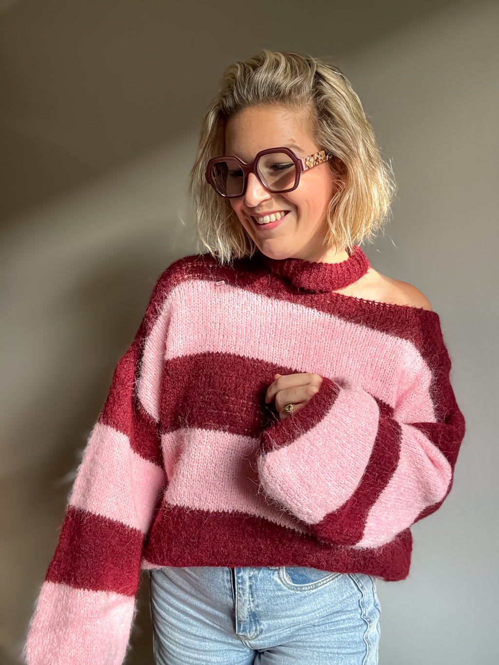 Stella knit | Burgundy