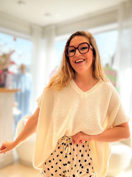 Hélène knit | écru