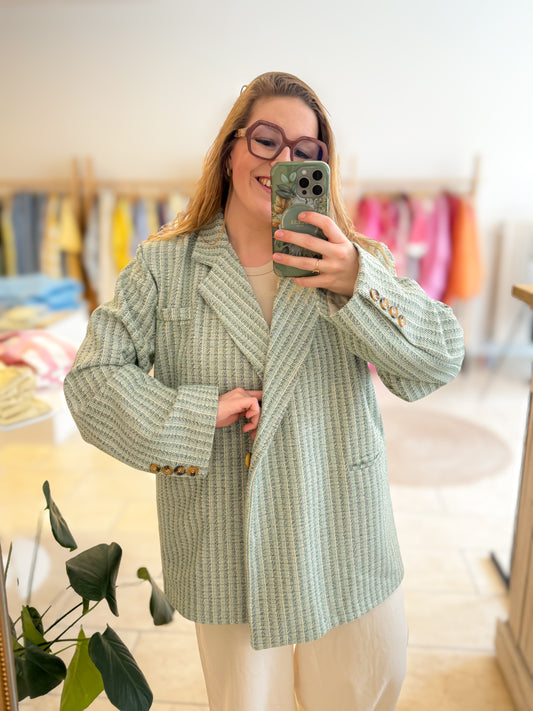 Isolde blazer | gucci green