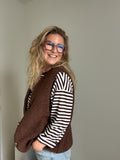Zita gilet | choco