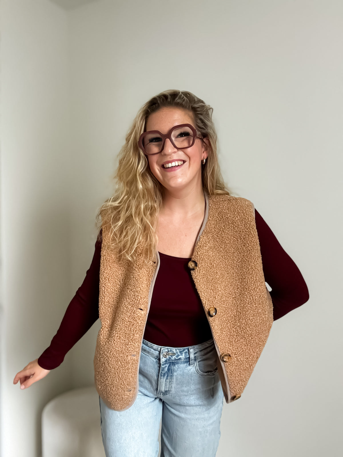 Zita gilet | camel