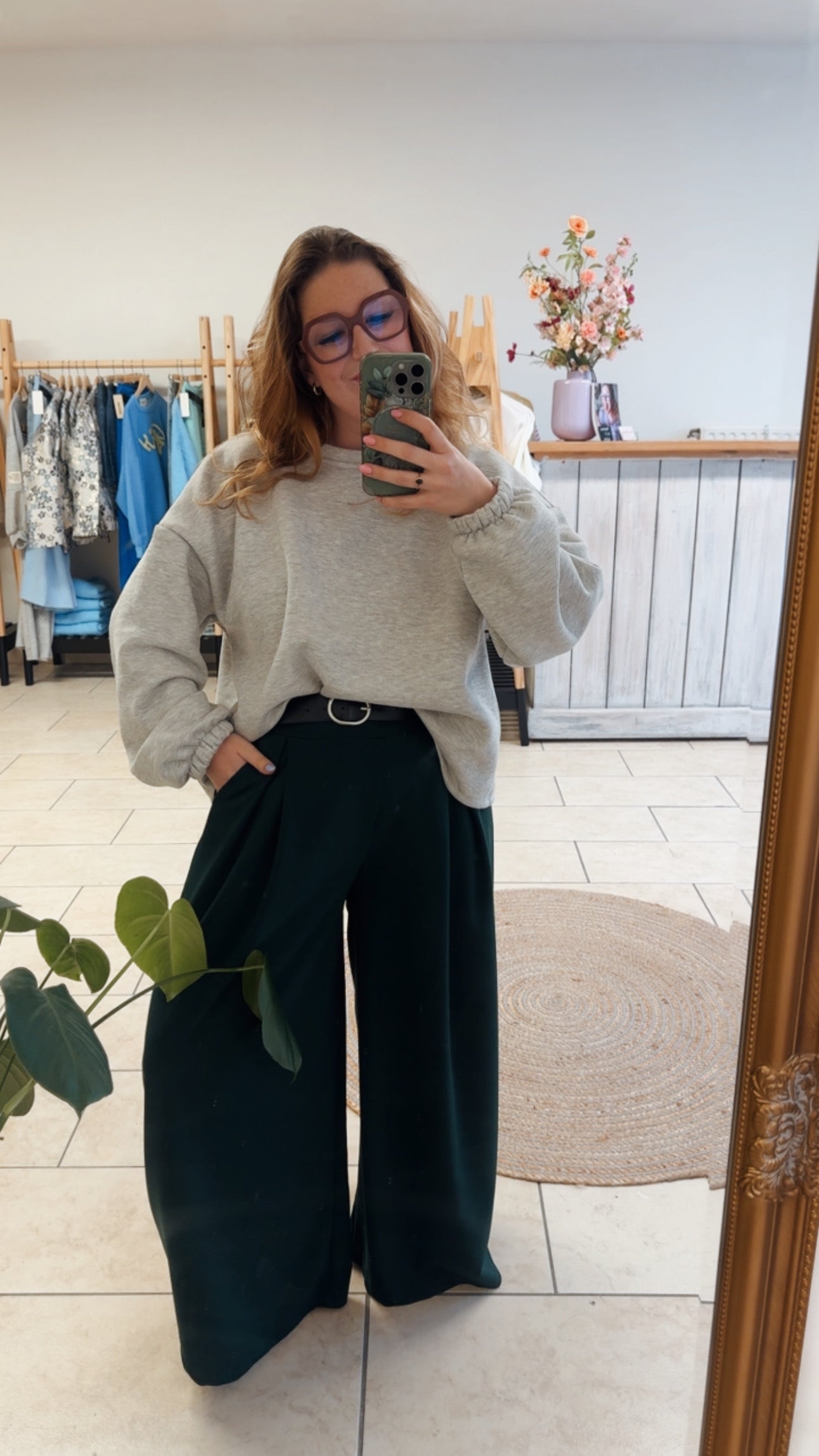Feel Good Broek | Groen