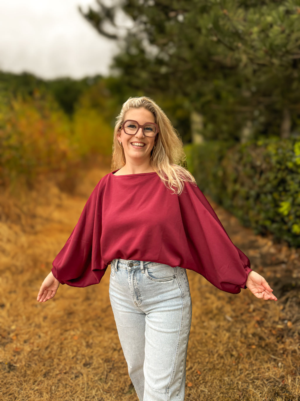 Babette sweater | bordeaux