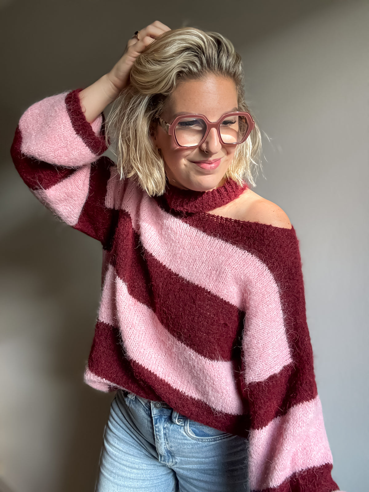 Stella knit | Burgundy