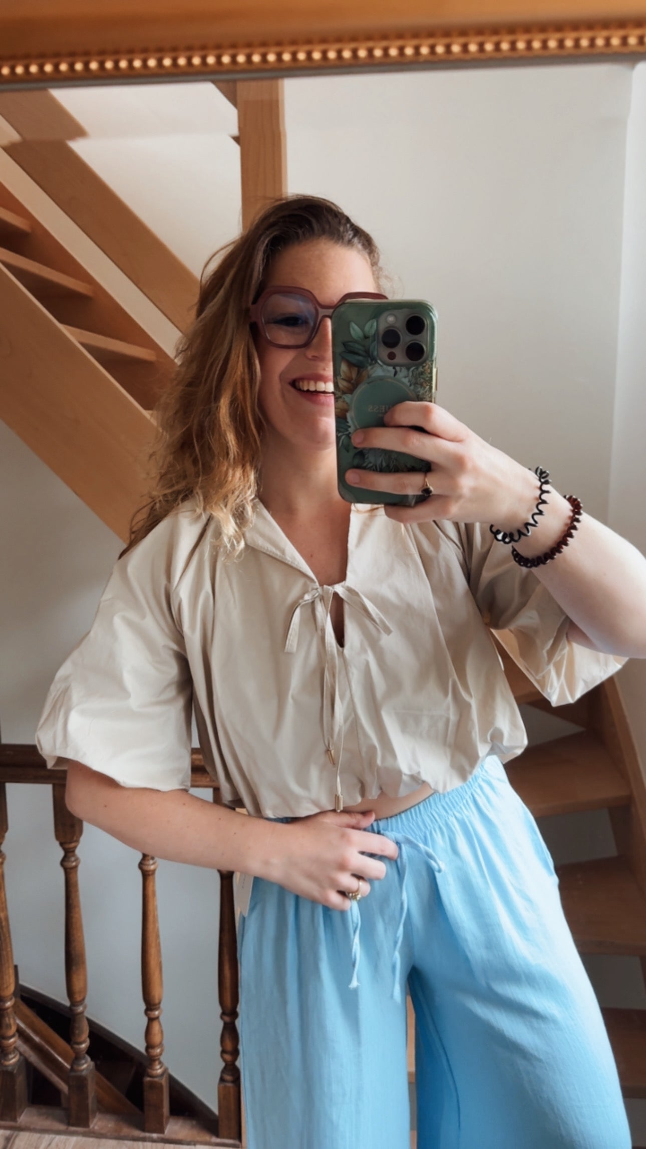 Léa blouse | beige