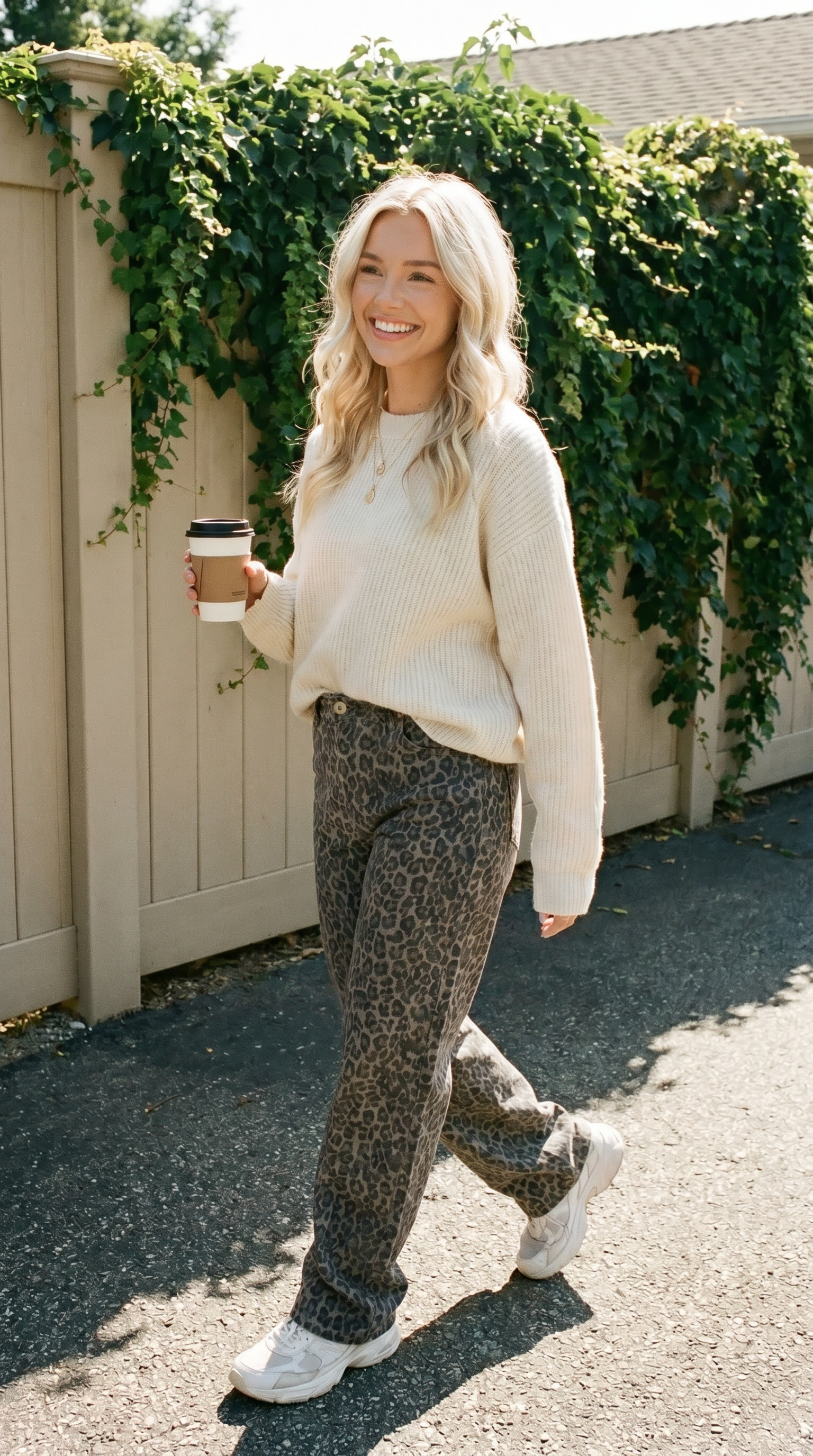 Leopard Jeans