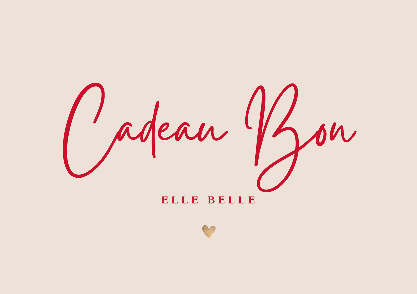 Elle Belle | Cadeaubon