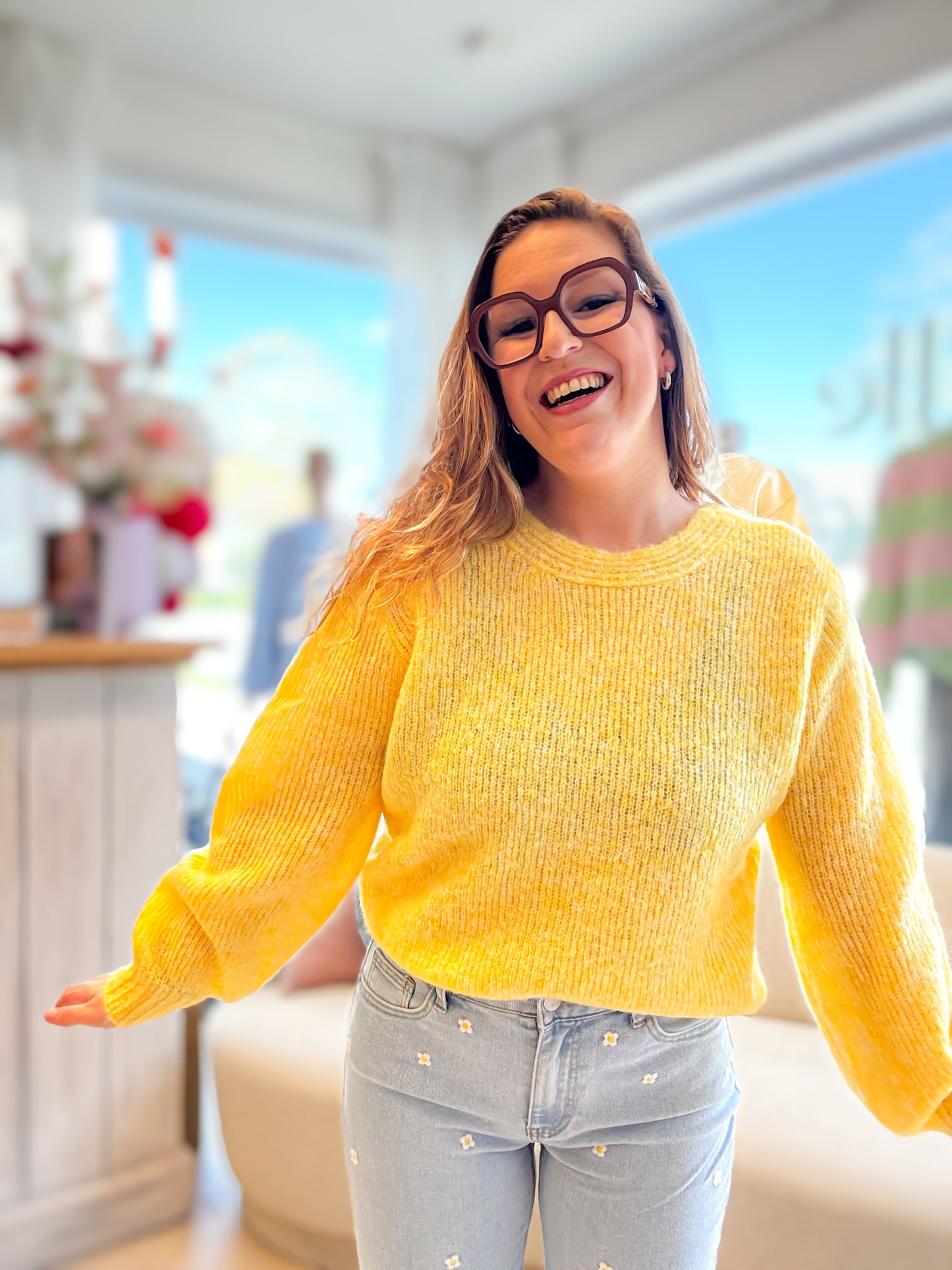 Coralie pulltje | geel