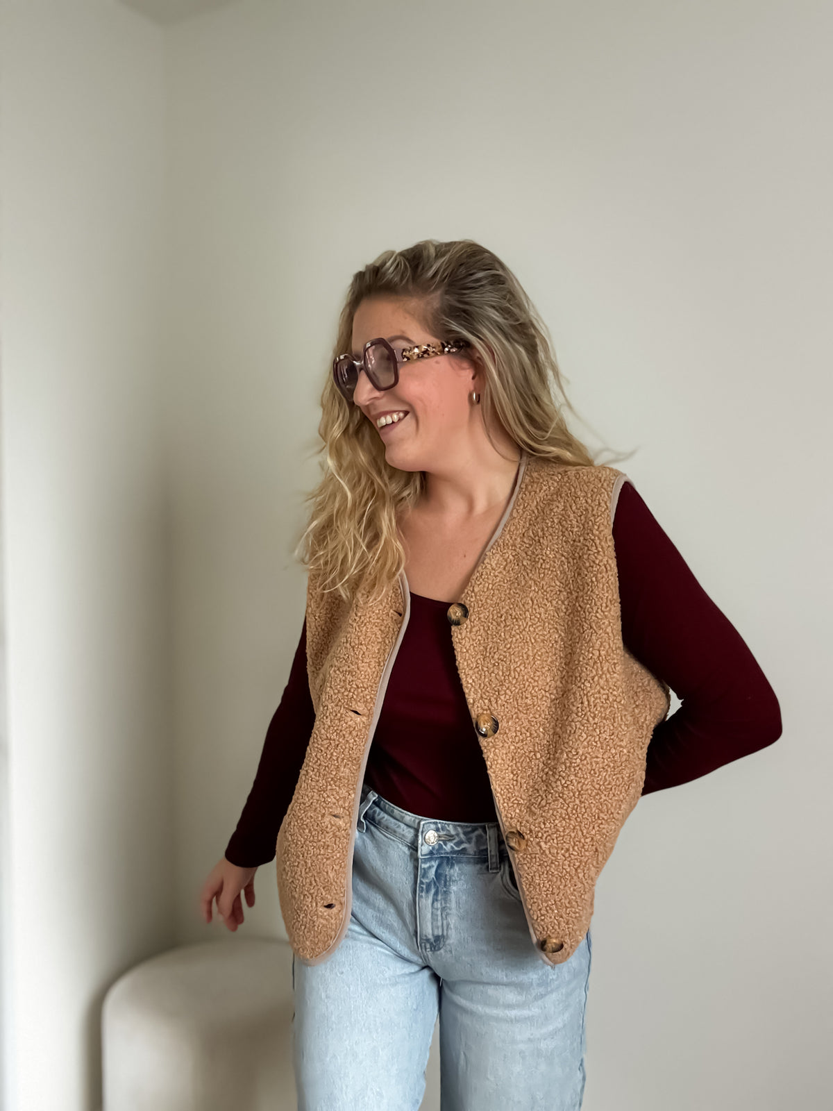 Zita gilet | camel
